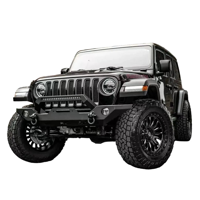 Vipera Wrangler JL Stealth Bomber Front Bumper Steel Off-Road Protection