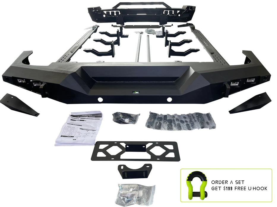 Tank 300 Front and Rear Side Bars Pillager Bumper