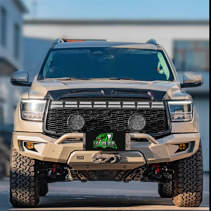 Tank 500 Black Warrior Front Bumper, TANKE Bumper - Protective, Attractive & Practical, Escort for Passionate Off-Roading