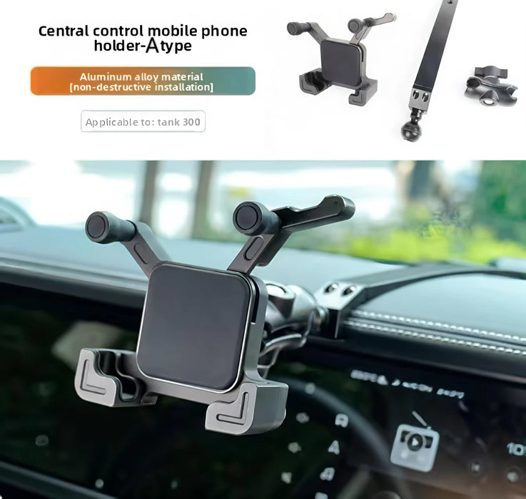 Tank 300 Performance Parts Integrated Multifunctional Vehicle Dashboard Center Console Phone Mount