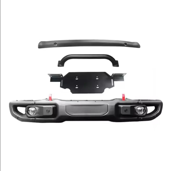 Vipera New Front Bumper for Jeep Wrangler JL 2018-2022 Carbon Steel & FRP Off-Road Upgrade Kit