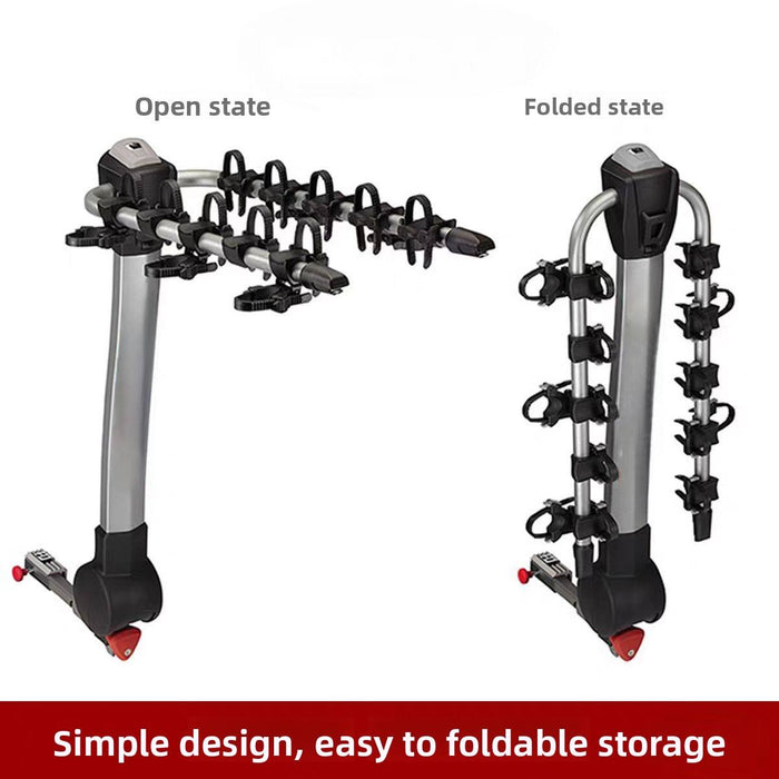 Ridgeback Bicycle Rack Hitch Mounted Universal Suspension Car Rack for Mountain Bikes and Road Bikes