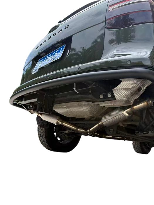 Cayenne 955/957 Minimalist Rear Bumper with Tow Hitch